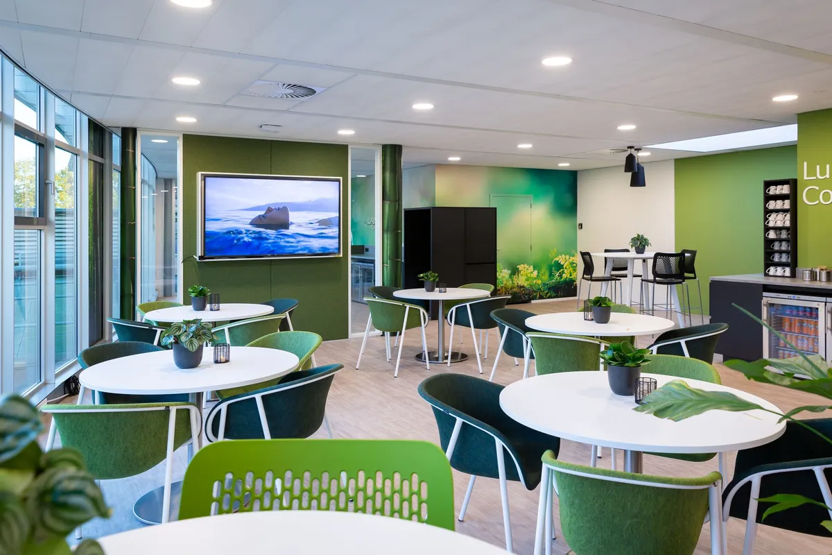 Multifunctionele en duurzame lunchruimte